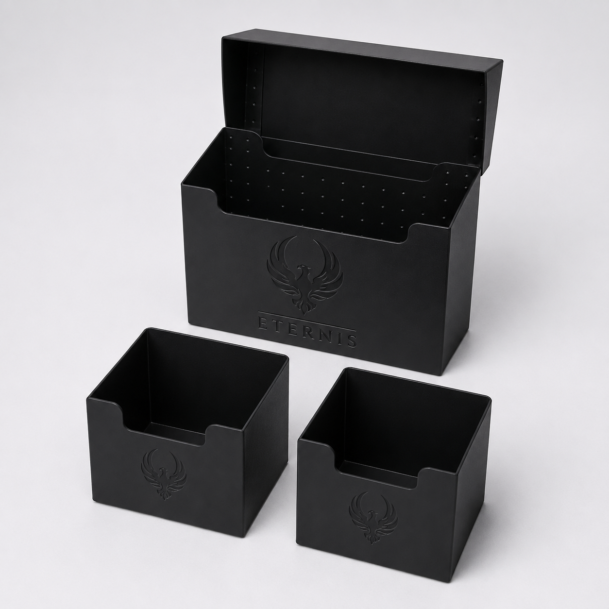 ETERNIS Dual Deck Caseのメインケースと独立インナーケース2個